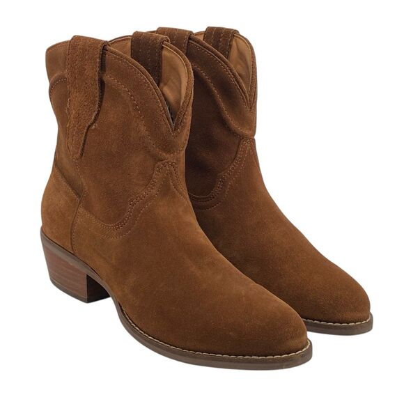 dingo Shoes - Dingo Tumbleweed Leather Western Fashion Booties Women's Size 7.5M Almond Toe